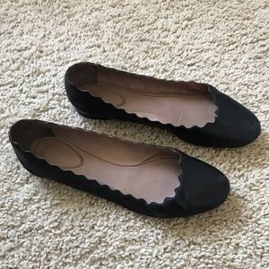 Chloe Scalloped Lauren Flats